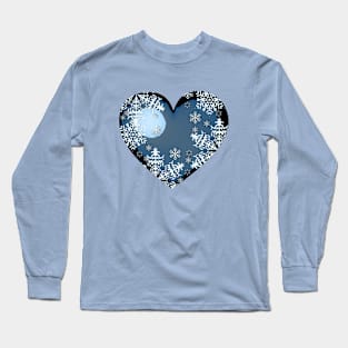 Frosty heart Long Sleeve T-Shirt